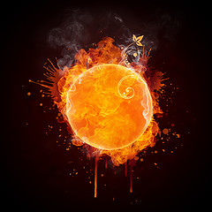 Image showing Fire Ball