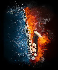 Image showing Saxophone