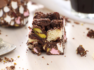 Image showing Piece Of Rocky Road