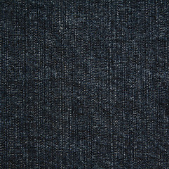 Image showing Dark blue jeans as background