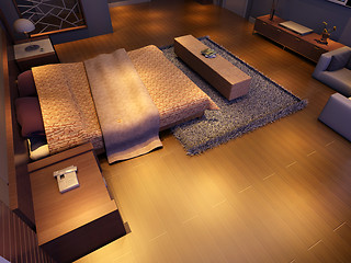 Image showing rendering bedroom