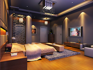 Image showing rendering bedroom