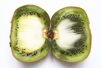 Image showing Kiwi fruit on a white background