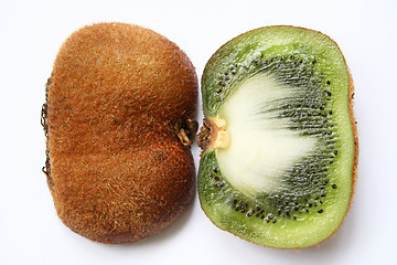 Image showing Kiwi fruit on a white background