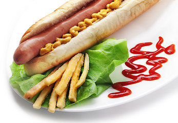 Image showing hot dog