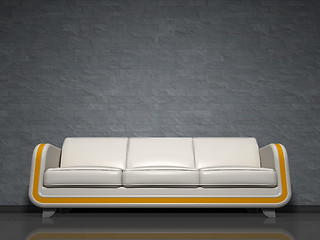 Image showing sofa white