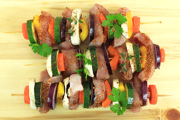 Image showing Grill skewer