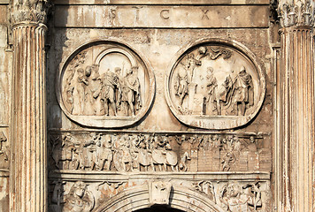 Image showing Arch of Constantine