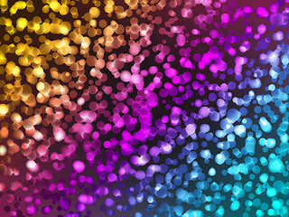 Image showing Illustration of Abstract Sparkling Light. EPS 8