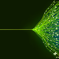 Image showing Abstract green energy design. EPS8