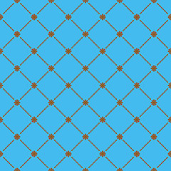 Image showing Vintage seamless pattern. EPS 8