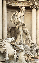 Image showing Trevi fountain