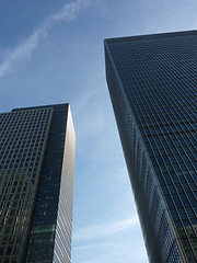 Image showing Docklands Buildings Perspective