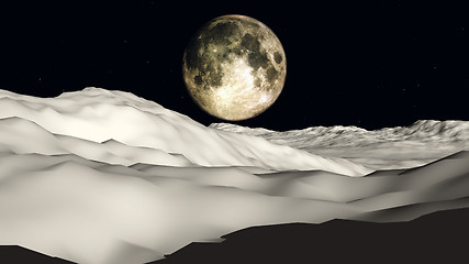 Image showing Moon To Moon View 