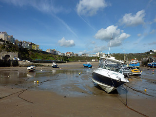 Image showing Tenby Dockyard Boats