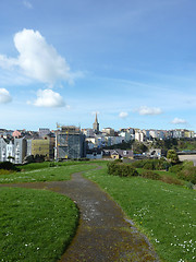 Image showing St Marys Church View In Tenby