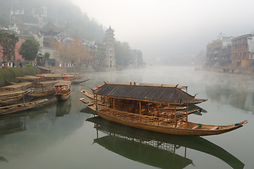 Image showing Landscape on the river