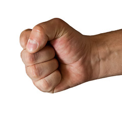 Image showing Angry fist