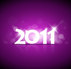 Image showing New Years card 2011