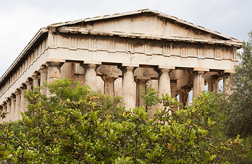 Image showing Temple of Hephaistos (Hephaisteion) in the Ancient Agora, Athens