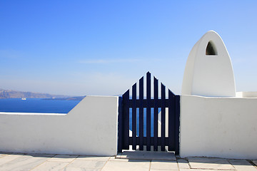 Image showing Gate to the sea
