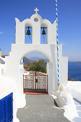 Image showing Santorini island Greece