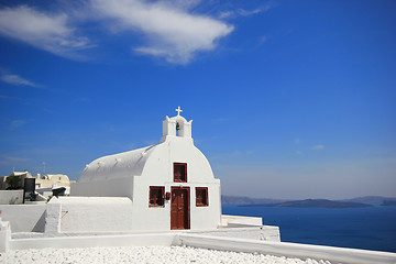 Image showing Santorini island Greece