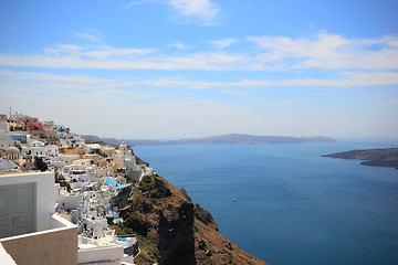 Image showing Santorini island Greece