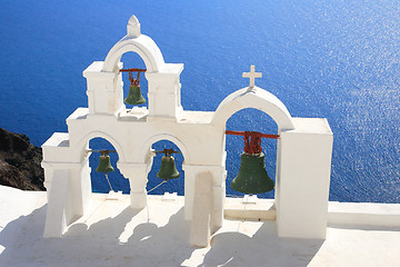 Image showing Santorini island Greece