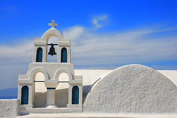 Image showing Santorini island Greece