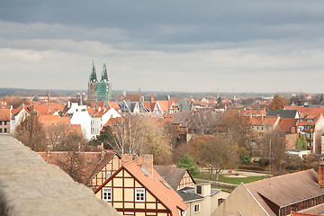 Image showing view over Quedlinburg