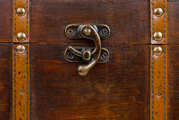 Image showing Metallic lock