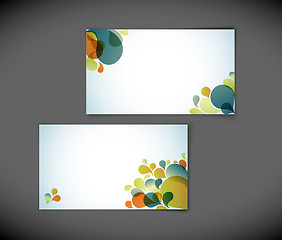 Image showing Modern business card templates