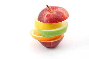 Image showing Apple on white background