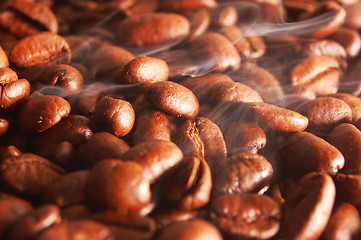 Image showing hot coffee for breakfast