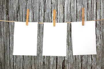 Image showing blank sheet of paper