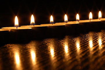 Image showing romantic candles