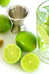 Image showing Caipirinha and copyspace