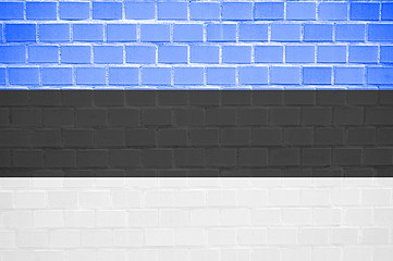 Image showing flag of estonia