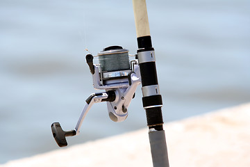 Image showing Fishing rod