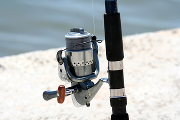 Image showing Fishing rod