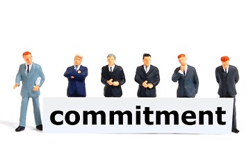 Image showing business commitment