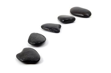 Image showing stones isolated on white background