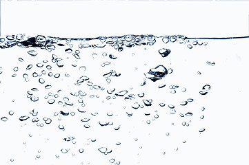 Image showing fresh water with bubbles