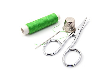 Image showing sewing kit