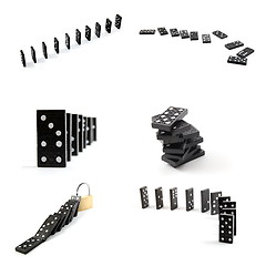 Image showing domino collection