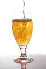 Image showing glass of fresh beer