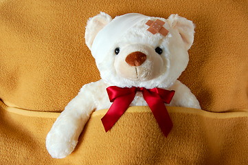 Image showing sick teddy