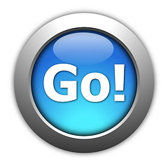Image showing go or start button