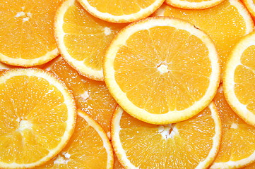 Image showing orange fruit background